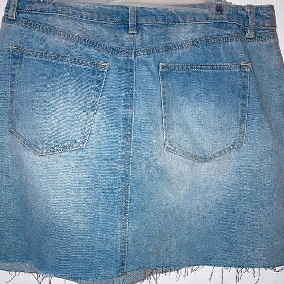 *New* Refugee Denim Skirt - Picture 3 of 7